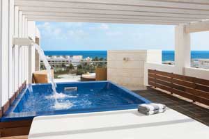 Ocean View Terrace Suite with Plunge Pool at the Beloved Playa Mujeres